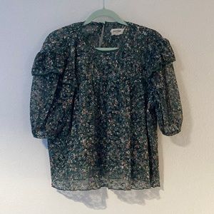 Anthropologie PORRIDGE Blouse size M